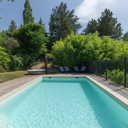 شاليه Blanc - Piscine Partagee Darbres